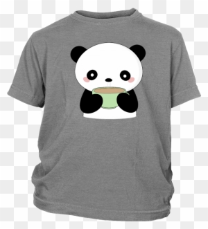 Kawaii Coffee Panda T-shirt - Vegas Golden Knights Shirt