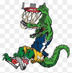 Gator Mascot Clipart - Gator Basketball Mascot