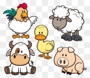 卡通家禽矢量图 - Cartoon Lamb - Free Transparent PNG Clipart Images Download
