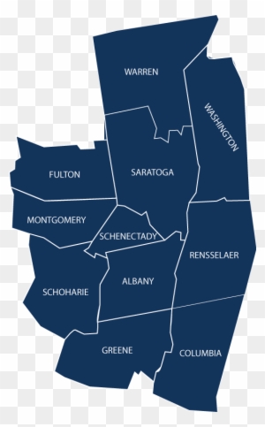 Areas Served - Ny Capital Region Map