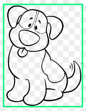 Dog Coloring Pages Dog Coloring Pages For Girls Amazing - Dog Simple Coloring Page