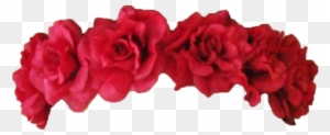 160 Images About 素材♡ On We Heart It - Red Flower Crown Transparent