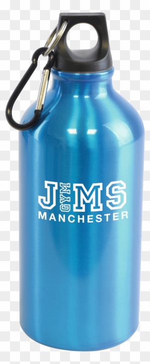 550ml Aluminium Sports Bottle - Cyan Promotional 500 Ml Aluminium Drinks Bottle