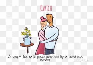 18 Adorable Illustrations Of Untranslatable Words About - Wonderful Words Of Love