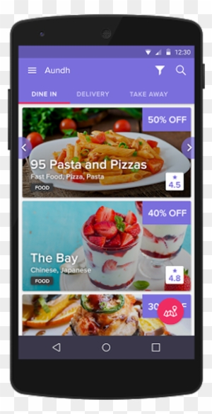 Enjoy Eating, And Present Your Unique Coupon To The - Food Ordering App Template