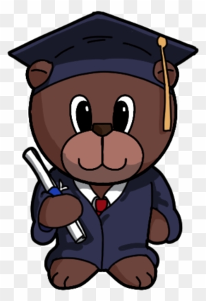 [ Img] - Bear Graduation Png