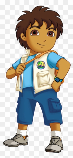 Go Diego Go Clipart - Diego From Dora The Explorer - Free Transparent