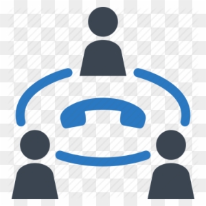 Coordination Icon - Conference Call Clip Art