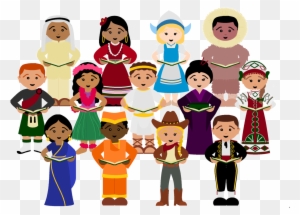 Children Of The World Clipart - Kids From All Around The World