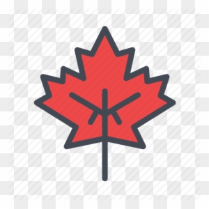 Maple Leaf Vector Svg Icon - Small Black Maple Leaf