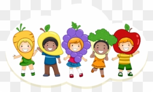 Nutrition Health Child Clip Art - Healthy Eating Kids Clipart