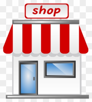 Shop Front Icon - Shop Clipart