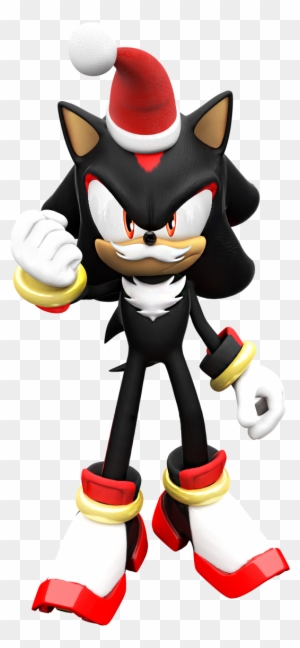 Christmas Shadow 2014 Render By Nibroc-rock - Sonic Christmas Nibroc Rock