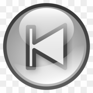 Audio Clipart Next Button - Back Button Icon Small