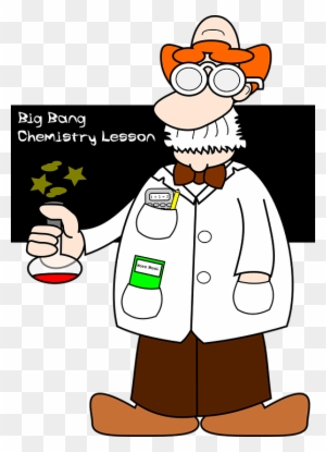 Scientist, Chemistry, Experiment, Lesson, Professor - Chemistry Professor Cartoon