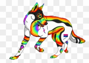 Bisexuality Symbol And Flag - Pride Flag Drawings Bisexual