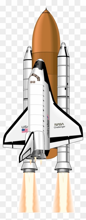 Finest Rocket Clipart Nasa Rocket With Awesome Ufo - Space Shuttle Launch Clip Art