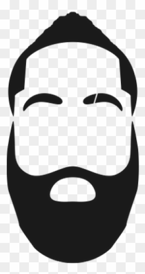 clipart james harden beard