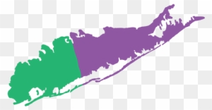 Coverage Map For Direct Advantage Magazine On Long - Long Island New York