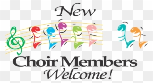 Pin Youth Choir Clip Art - New Choir Members Welcome
