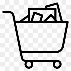 Shopping Trolley Full Vector - Full Shopping Trolley Icon