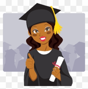 African American Graduate - African American Girl Graduate