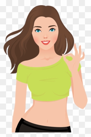 Local Company Local Ingredients - Healthy Woman Cartoon Png