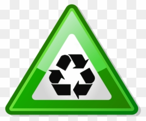 Warning Triangle Green - Green Alert Png