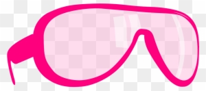 Goggles Pink Glasses Clip Art Portable Network Graphics - Pink Glass Png