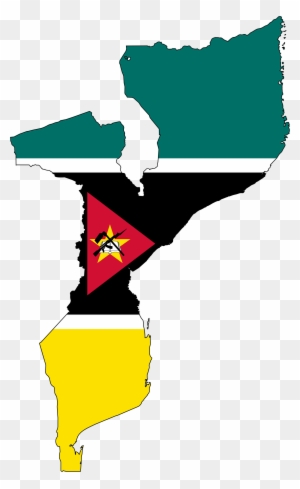 Big Image - Mozambique Flag Map