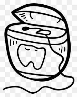 dental floss coloring page  fio dental desenho  free