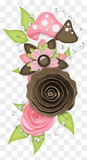 Scrapbook Borders, Scrapbook Embellishments, Flower - Spring Primavera Cute Borders Bordes