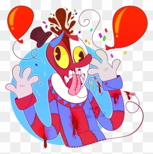 cuphead beppi the clown plush