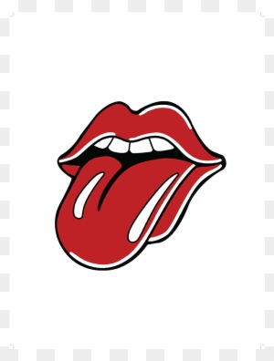 1972 Single Sleeve Art Lithograph - Rolling Stones Tongue Logo
