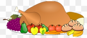 Eat A Wide Variety Of Foods For A Healthy Diet - Thanksgiving Clip Art Free