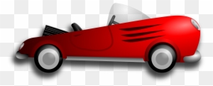 Big Image - Vintage Race Car Clip Art