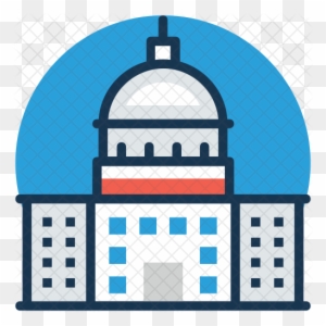 Washington Dc Icon - Us Capitol Building Clipart