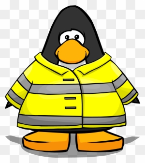 Fireman Coat Clipart - Daisies And Denim Club Penguin Code