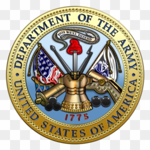 Military Insignia 3d - Seal Of The Army