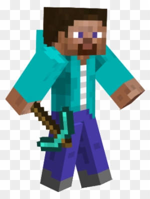 Clip Art De Minecraft - Minecraft Cool Steve Skin