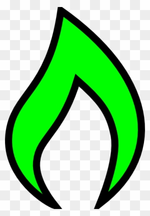 Flame Green Tristan Clip Art - Green Flame Png Cartoon