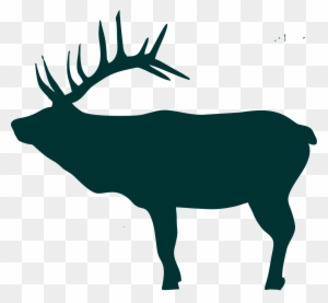 Deer Antlers Silhouette Png - Benevolent And Protective Order Of Elks
