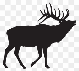 Elk Silhouette Clip Art Transparent Png Clipart Images Free Download Clipartmax