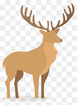 White-tailed Deer - Click Art Camping Animals