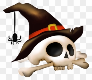 Skull Clipart Halloween - Skull Halloween Png