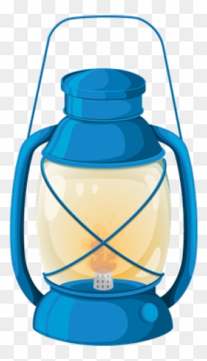 Various Objects Of Camping - Camping Lantern Clipart