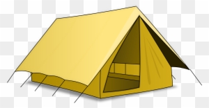 This Free Clip Arts Design Of Tente Vector Home - Camping Tent Shower Curtain