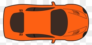 28 Collection Of Car Clipart Top View Transparent - Race Car Cartoon Top View