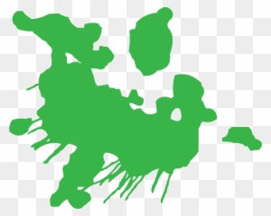 Image For >, Mud Splatter Clip Art - Green Paint Splatter Clip Art
