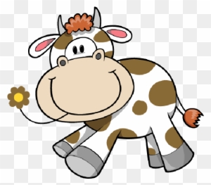 Cartoon Cows Farm Animal Images - Cow Vector